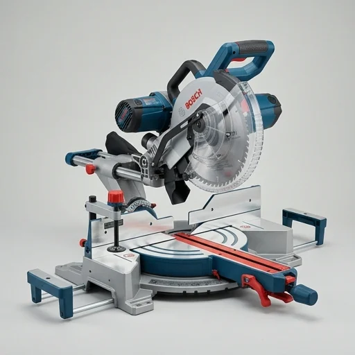 Bosch GCM12SD 12" Dual-Bevel Glide Miter Saw view 3